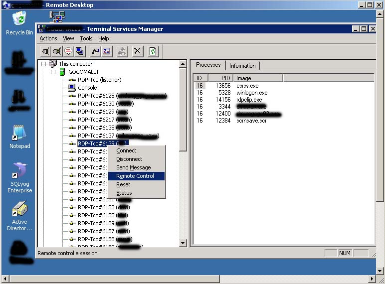 Setting Remote Desktop