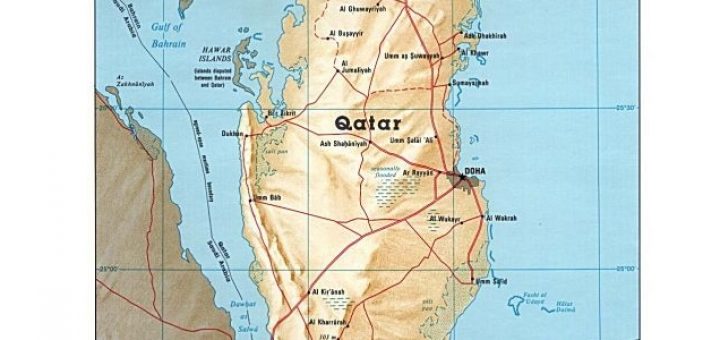 Peta Qatar