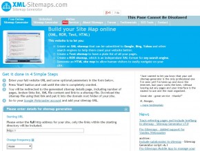xmlsitemap generate