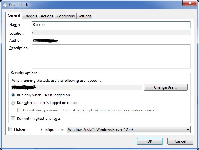 create task schedule
